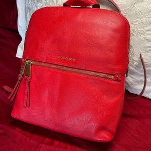 Michael Kors brand new  leather backpack